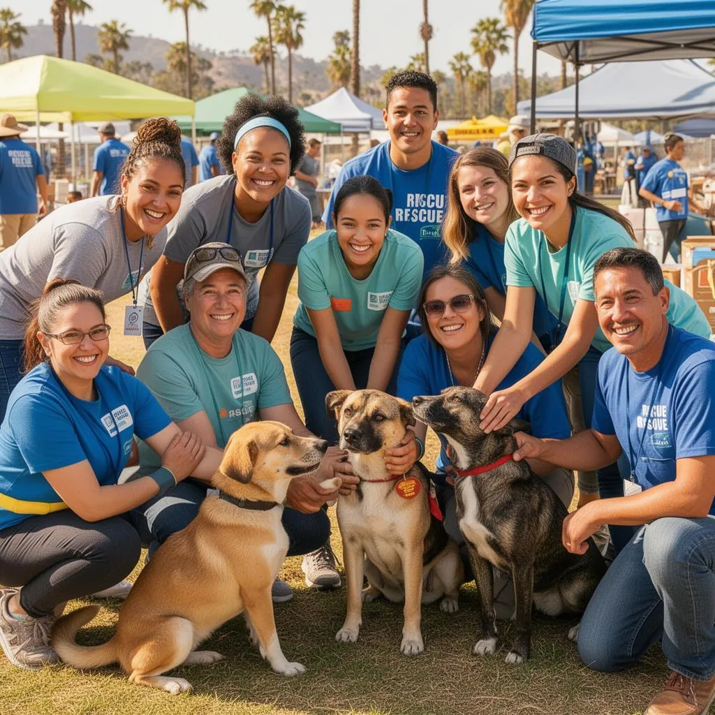 Example Rescue Volunteers